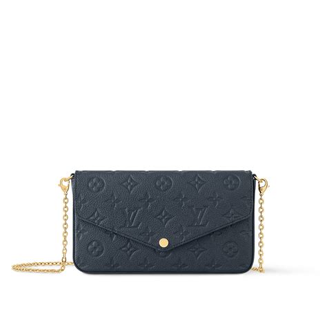 lv felicie epi leather|Luxury Monogram Empreinte Leather Blue .